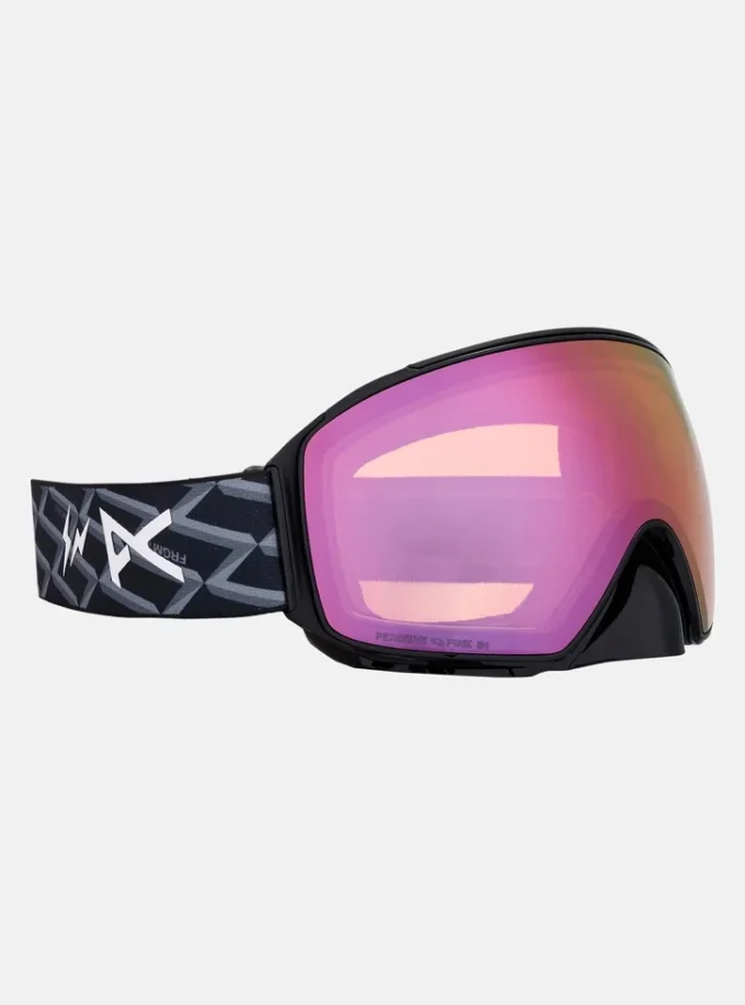Anon Fragment M4 Low Bridge Fit Goggles (zylindrisch) + Bonuslinse + MFI®-Gesichtsmaske