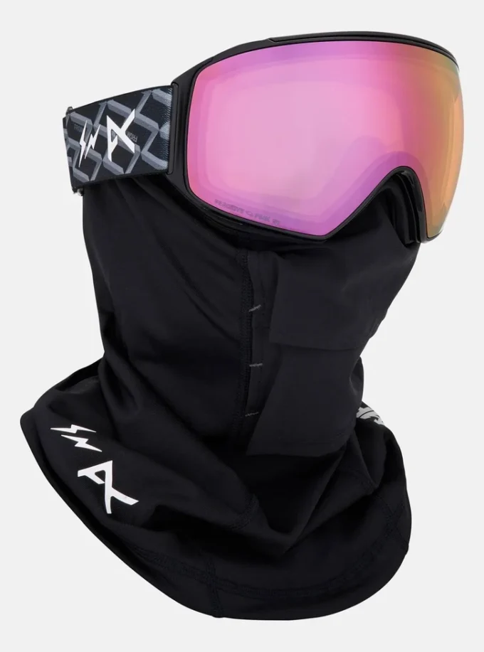 Anon Fragment M4 Low Bridge Fit Goggles (zylindrisch) + Bonuslinse + MFI®-Gesichtsmaske