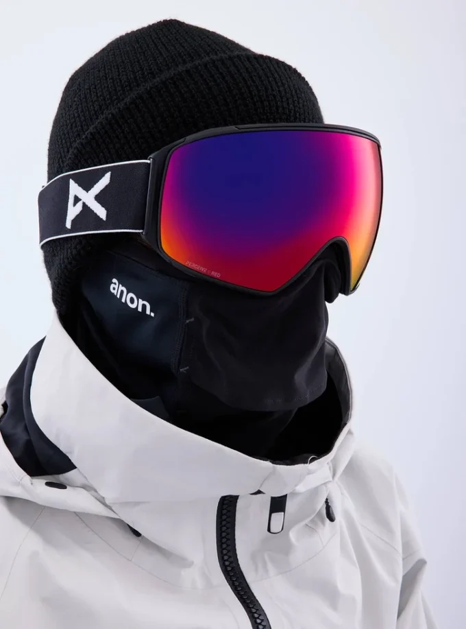 Anon M4 Low Bridge Fit Goggles (torisch) + Bonuslinse + MFI®-Gesichtsmaske