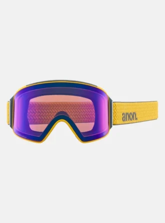 Anon M4 Low Bridge Fit Goggles (zylindrisch) + Bonuslinse + MFI®-Gesichtsmaske