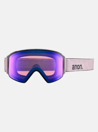 Anon M4S Low Bridge Fit Goggles (zylindrisch) + Bonuslinse + MFI®-Gesichtsmaske