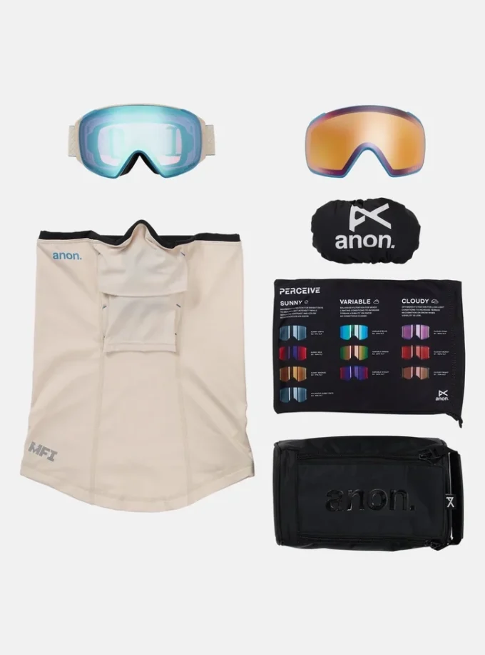 Anon M4S Skibrille (torisch) + Bonuslinse + MFI®-Gesichtsmaske