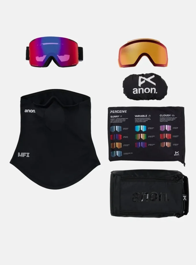 Anon M5 Goggles + Bonuslinse + MFI®-Gesichtsmaske