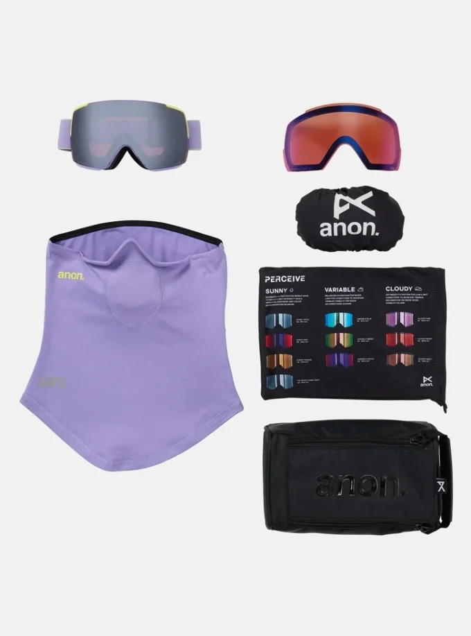 Anon M5S Skibrille + Bonuslinse + MFI®-Gesichtsmaske