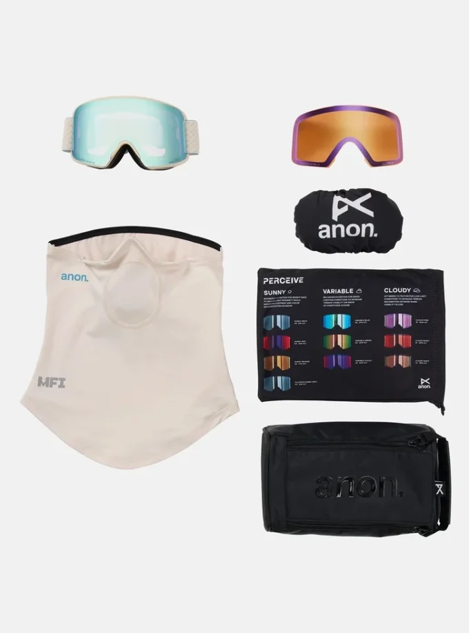 Anon M6 Skibrille + Bonuslinse + MFI® Gesichtsmaske