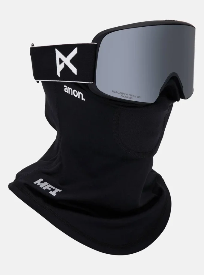 Anon M6 Skibrille + polarisierte Perceive-Scheibe + MFI®-Gesichtsmaske