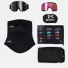 Anon M6 Skibrille + polarisierte Perceive-Scheibe + MFI®-Gesichtsmaske