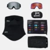 Anon M6S Skibrille + polarisierte Perceive-Scheibe + MFI®-Gesichtsmaske