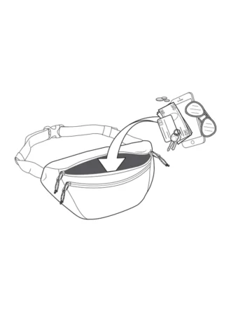 Burton 3L Hüfttasche