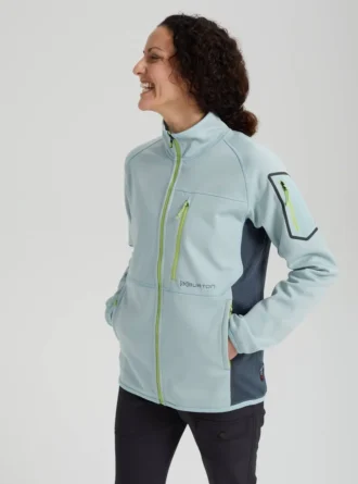 Burton [ak]® Polartec® Grid Fleecejacke mit durchgehendem Reißverschluss