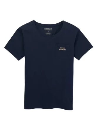 Burton Classic Kurzarm-T-Shirt mit Tasche für Damen