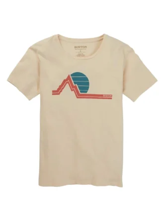 Burton Classic Retro Kurzarm-T-Shirt für Damen