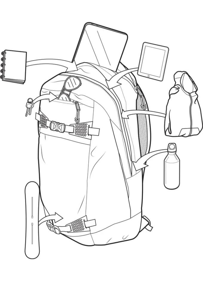 Burton Day Hiker 28L Rucksack