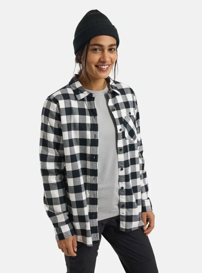 Burton Favorite Langarm-Flanellhemd für Damen