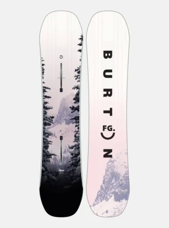 Burton Feelgood Smalls Camber Snowboard für Kinder (Muster)