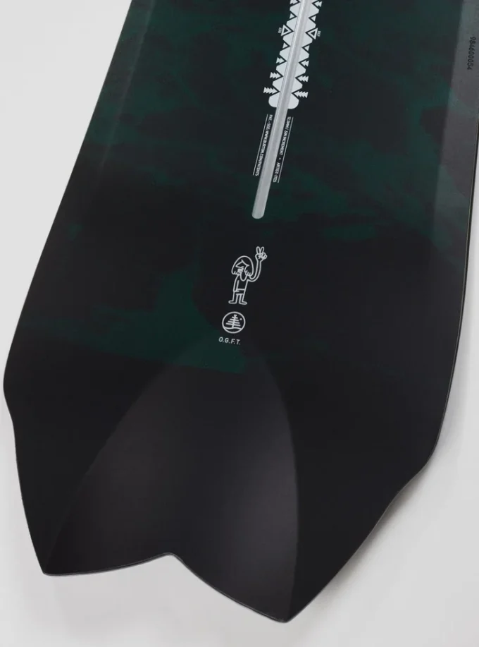 Burton Fish 3D Directional Flat Top Snowboard für Herren Burton Fish 3D Directional Flat Top Snowboard für Herren