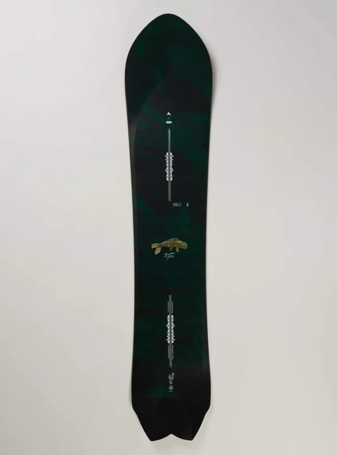 Burton Fish 3D Directional Flat Top Snowboard für Herren Burton Fish 3D Directional Flat Top Snowboard für Herren