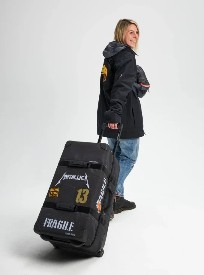 Burton Metallica Wheelie Double Deck 86L Reisetasche