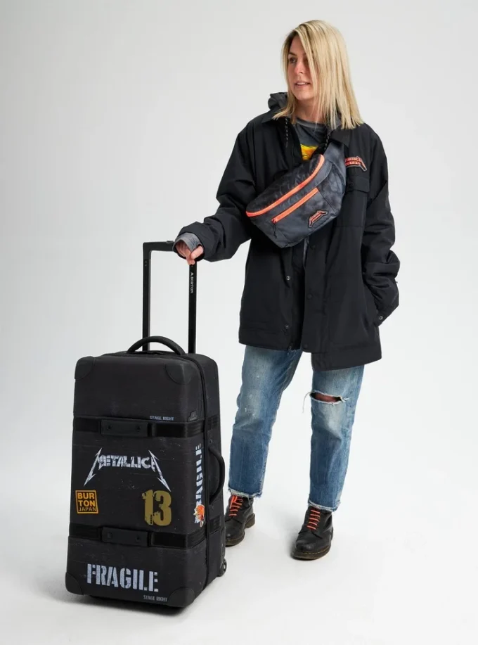Burton Metallica Wheelie Double Deck 86L Reisetasche