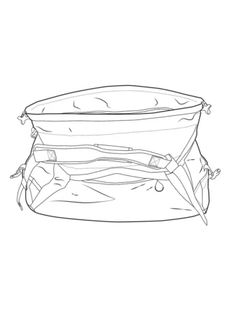 Burton Multipath 60L erweiterbare Reisetasche