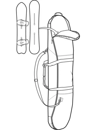 Burton Space Sack Snowboardtasche