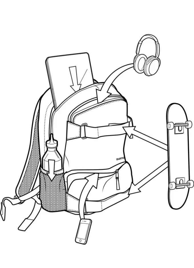 Burton Treble Yell 21L Rucksack