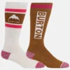 Burton Weekend Midweight Socken für Damen (2er-Pack)