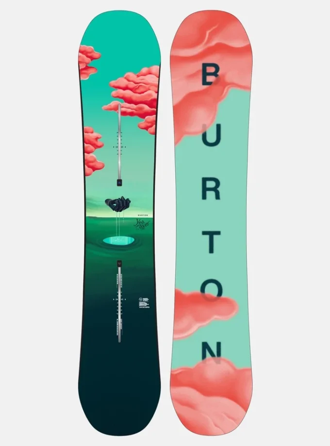 Burton Yeasayer Camber Snowboard für Damen (Beispiel)