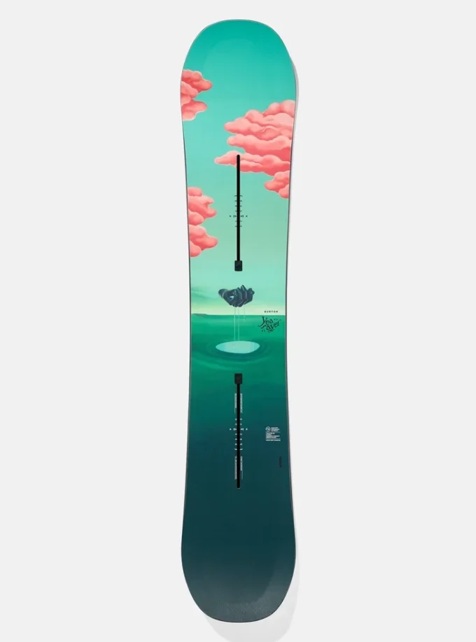 Burton Yeasayer Flying V Snowboard für Damen