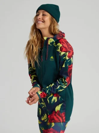 Damen Burton Crown Weatherproof Long Full-Zip Fleece