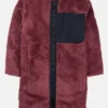 Damen Burton Minxy Long Hi-Loft Fleece Full-Zip (Muster)