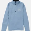 Damen-Fleecejacke Burton [ak]® Helium Grid Quarter-Zip (Muster)