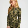 Damen-Unterhemd Burton [ak]® Helium Power Grid™ Base Layer Crewneck Top