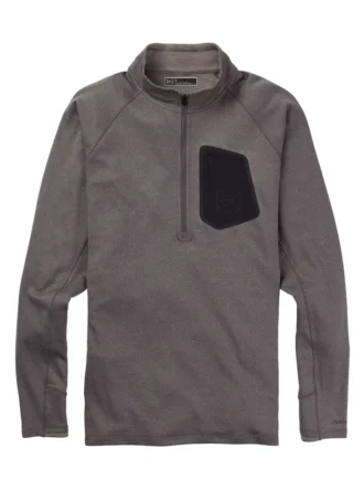 Herren Burton [ak]® Baker Power Wool™ Base Layer Quarter-Zip