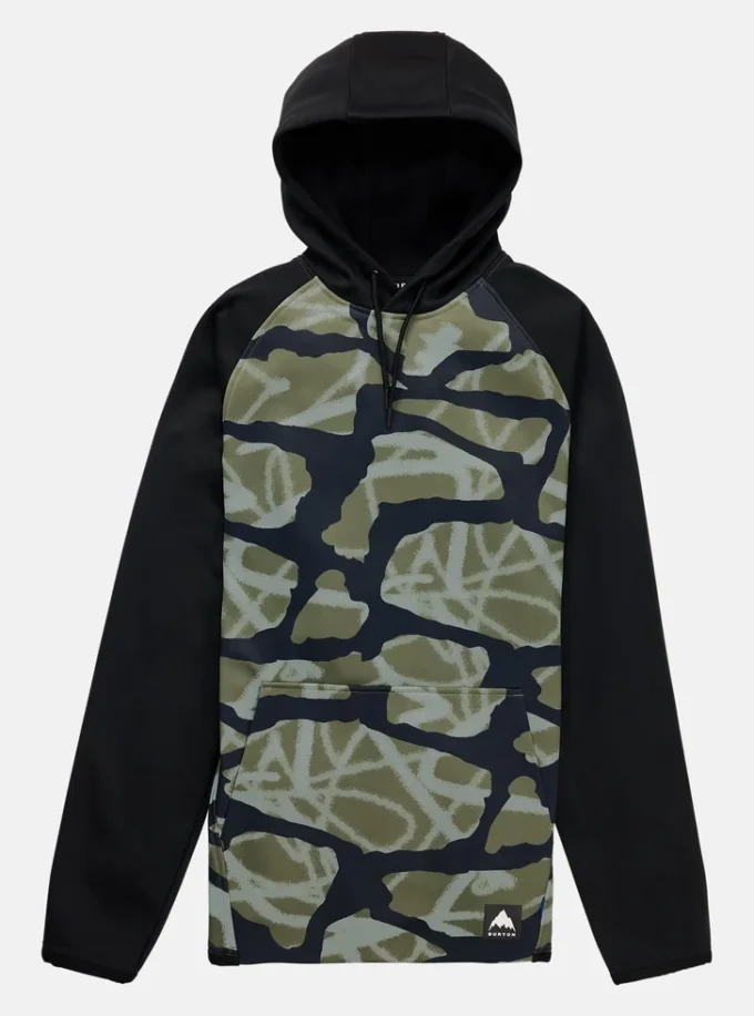 Herren Burton Crown Weatherproof Fleece Pullover