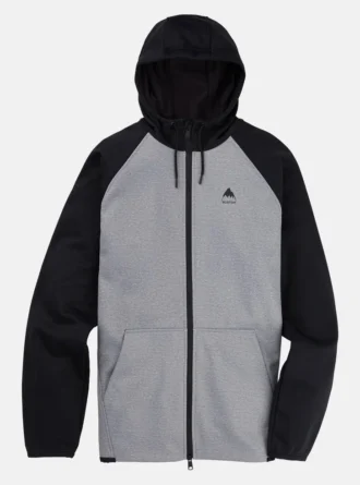 Herren Burton Crown Wetterfeste Fleecejacke mit durchgehendem Reißverschluss