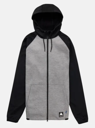 Herren Burton Crown Wetterfeste Fleecejacke mit durchgehendem Reißverschluss