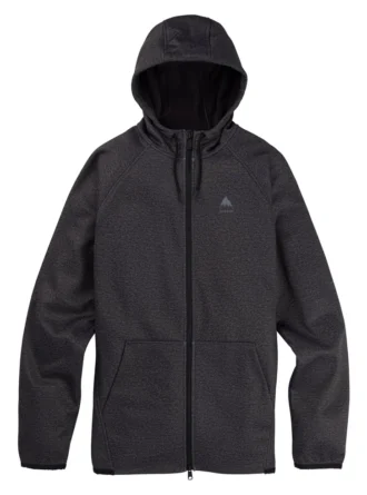 Herren Burton Crown Wetterfeste Fleecejacke mit durchgehendem Reißverschluss