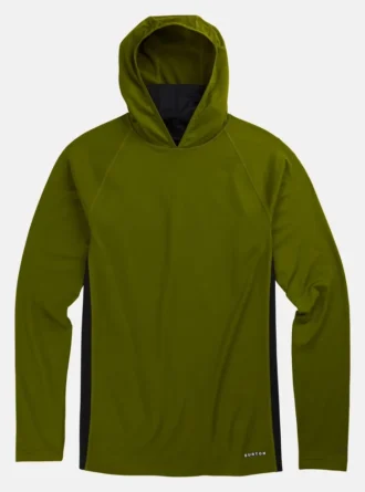 Herren Burton Midweight X Base Layer Long Neck Hoodie