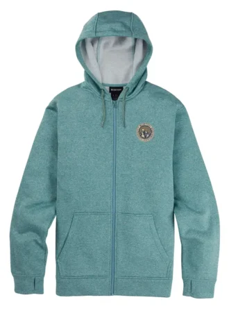 Herren Burton Oak Seasonal Full-Zip Fleece