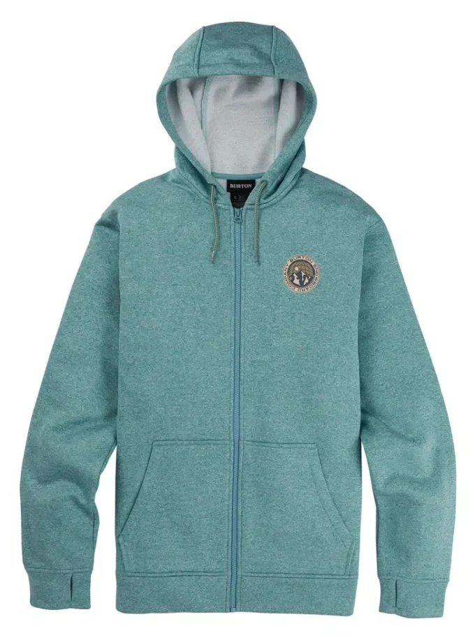 Herren Burton Oak Seasonal Full-Zip Fleece