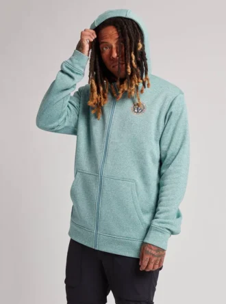 Herren Burton Oak Seasonal Full-Zip Fleece