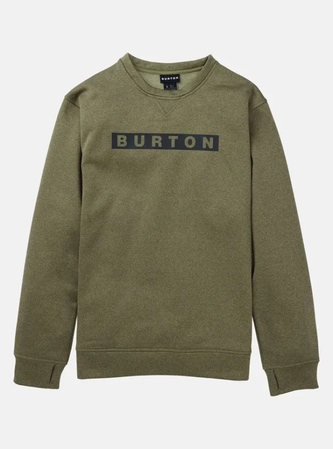 Herren-Fleece mit Rundhalsausschnitt Burton Oak