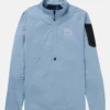 Herren-Fleecejacke Burton [ak]® Helium Grid Half-Zip (Muster)
