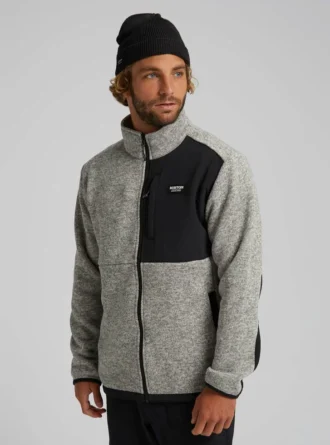 Herren-Fleecejacke Burton Hayrider mit durchgehendem Reißverschluss Herren-Fleecejacke Burton Hayrider mit durchgehendem Reißverschluss