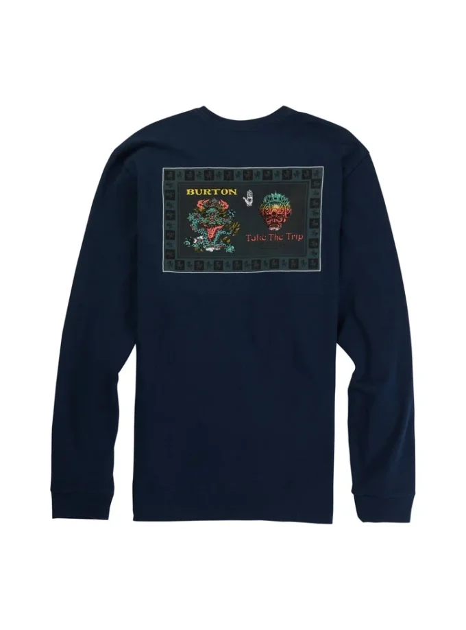 Herren-Langarm-T-Shirt Burton Stonecrop Herren-Langarm-T-Shirt Burton Stonecrop