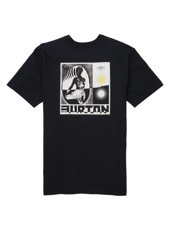 Herren-T-Shirt Burton Moonstone mit kurzen Ärmeln Herren-T-Shirt Burton Moonstone mit kurzen Ärmeln