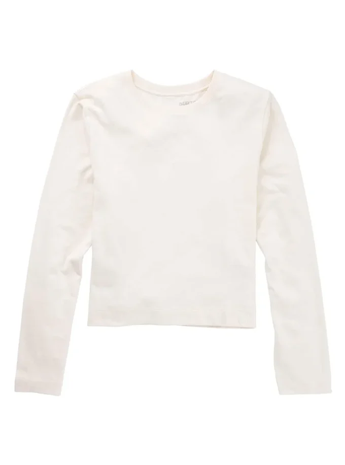 Larosa Langarm-Crop-T-Shirt für Damen